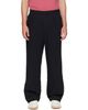 Palmes Palmes Black Wide Pleated Suit Trousers - 1
