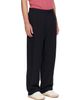 Palmes Palmes Black Wide Pleated Suit Trousers - 2
