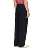 Palmes Palmes Black Wide Pleated Suit Trousers - 3