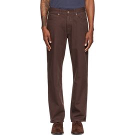Palmes Palmes Brown Coarse Trousers