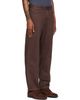 Palmes Palmes Brown Coarse Trousers - 2