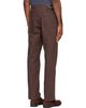 Palmes Palmes Brown Coarse Trousers - 3
