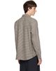 Palmes Palmes Gray & Khaki Serve Shirt - 3