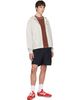 Palmes Palmes Gray Logo Zip Hoodie - 4