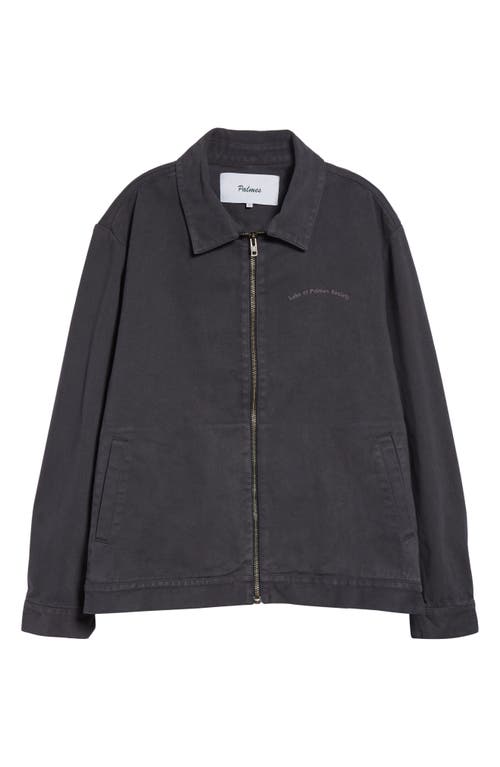 PALMES PALMES Lake Cotton Twill Zip Jacket