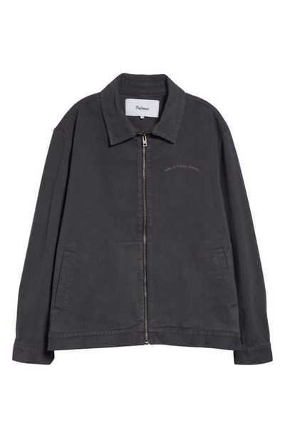 PALMES PALMES Lake Cotton Twill Zip Jacket