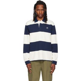 Palmes Palmes Navy & White Ball Rugby Polo
