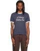Palmes Palmes Navy Star Ringer T-shirt - 1