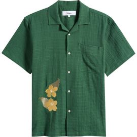 PALMES PALMES Ramus Floral Embroidered Camp Shirt