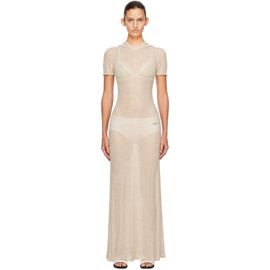 Paloma Wool Paloma Wool Beige Intro Maxi Dress