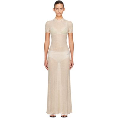 Paloma Wool Paloma Wool Beige Intro Maxi Dress