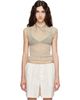Paloma Wool Paloma Wool Beige Raven II Top - 1