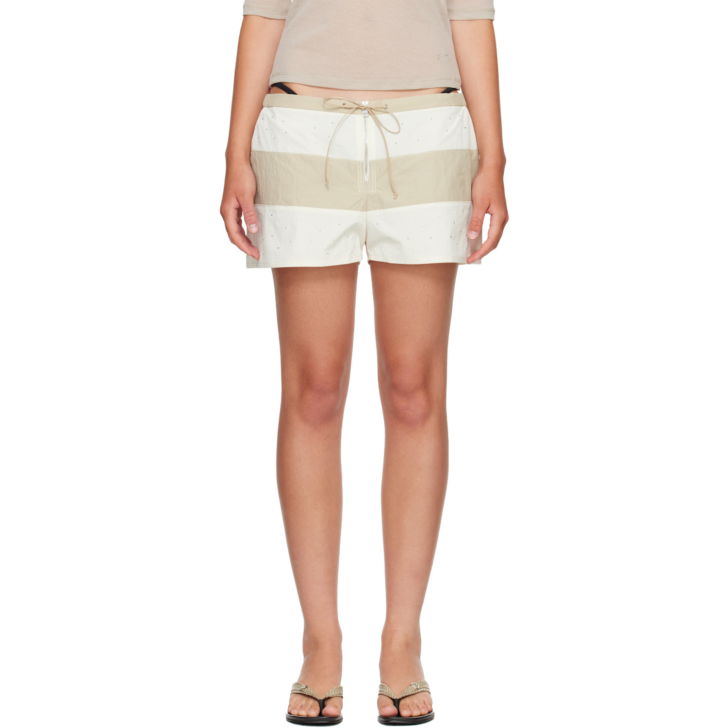 Paloma Wool - Beige Zurriola Shorts