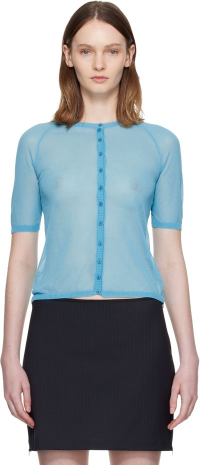 Paloma Wool Paloma Wool Blue Patinela Cardigan