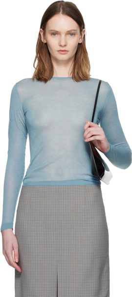 Paloma Wool Paloma Wool Blue Round Losa Sweater