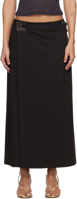 Paloma Wool Paloma Wool Brown Blont Midi Skirt