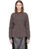 Paloma Wool Paloma Wool Brown Liren Shirt - 1