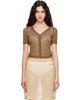 Paloma Wool Paloma Wool Brown Nice Cardigan - 1