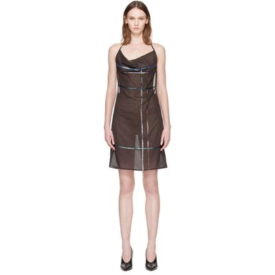 Paloma Wool Paloma Wool Brown Senda Minidress