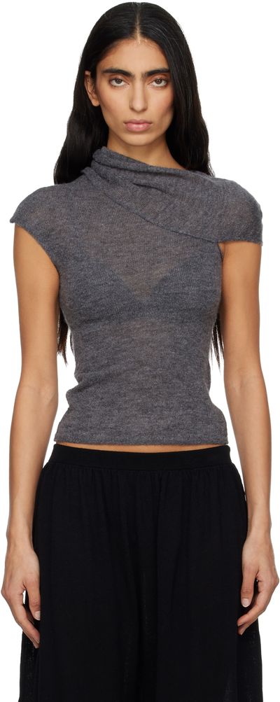 Paloma Wool Paloma Wool Gray Aurum Top