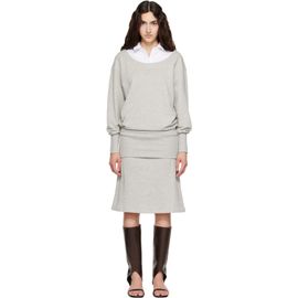 Paloma Wool Paloma Wool Gray Belda Midi Dress