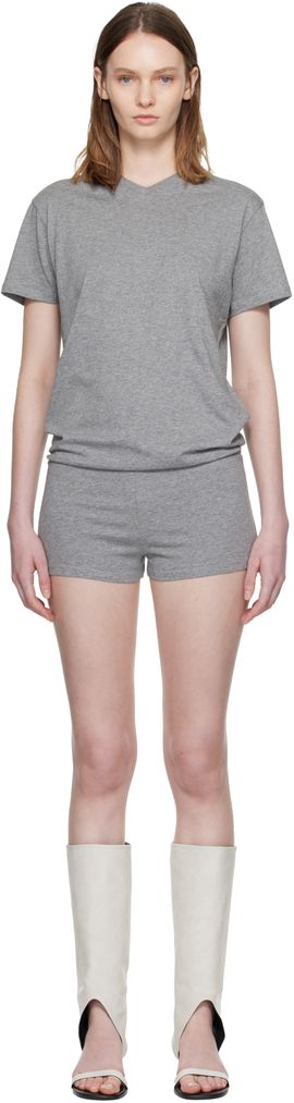 Paloma Wool Paloma Wool Gray Larry V-Neck Jumpsuit