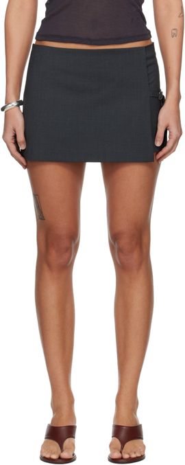 Paloma Wool Paloma Wool Gray Mini Archive Skort