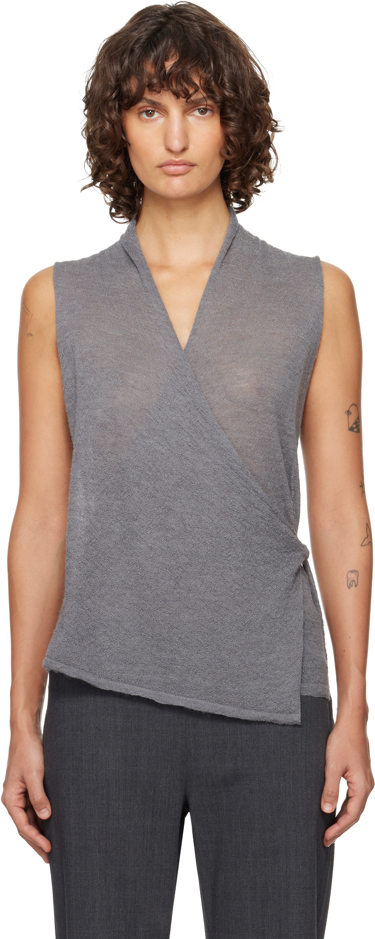 Paloma Wool - Gray Sans Tank Top