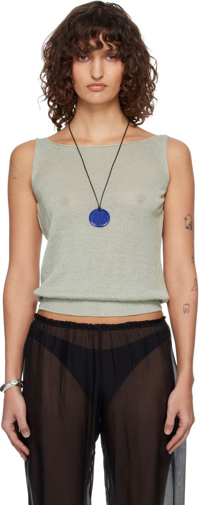 Paloma Wool Paloma Wool Green Lotti Tank Top
