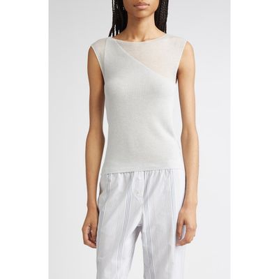 Paloma Wool Paloma Wool Nomel Sheer Panel Sleeveless Sweater