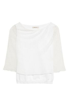 Paloma Wool Paloma Wool Saphira Layered Cotton & Hemp Sweater