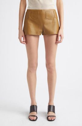 Paloma Wool Paloma Wool Suau Leather Shorts