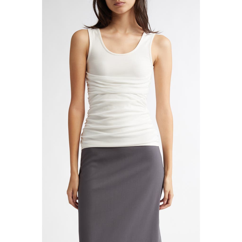 Paloma Wool Paloma Wool Vichyl Gathered Overlay Tank