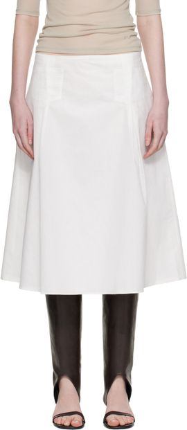 Paloma Wool Paloma Wool White Dimi Midi Skirt