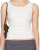 Paloma Wool Paloma Wool White Vichyl Tank Top - 1
