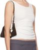 Paloma Wool Paloma Wool White Vichyl Tank Top - 2