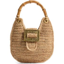 Pamela Munson Pamela Munson The Avis Raffia Hobo Bag