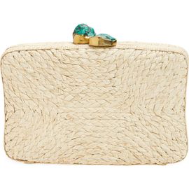 Pamela Munson Pamela Munson The Lulu Raffia Clutch