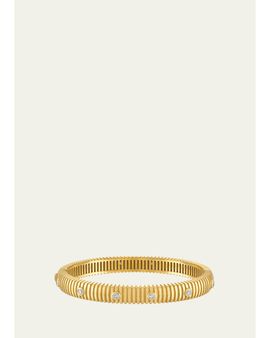 Pamela Zamore 18K Yellow Gold Clio Diamond Bangle Bracelet