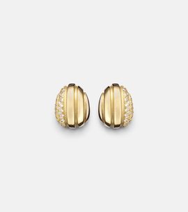 Pamela Zamore Pamela Zamore Eos 18kt gold earrings with diamonds