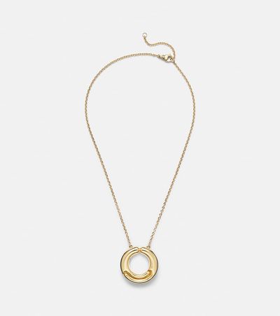 Pamela Zamore Pamela Zamore Holos 18kt gold pendant necklace