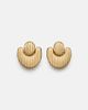 Pamela Zamore Pamela Zamore Isla Nest 18kt gold earrings - 1