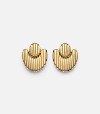 Pamela Zamore Pamela Zamore Isla Nest 18kt gold earrings
