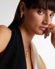 Pamela Zamore Pamela Zamore Isla Oval Taper 18kt gold earrings - 3