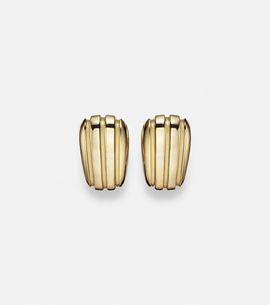 Pamela Zamore Pamela Zamore Orla Armour 18kt gold earrings