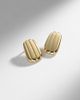Pamela Zamore Pamela Zamore Orla Armour 18kt gold earrings - 5