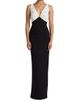 Pamella Roland Women's Embellished Two-Tone Column Gown - 3