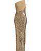Pamella Roland Women's Sequined Chiffon One-Shoulder Gown - 8