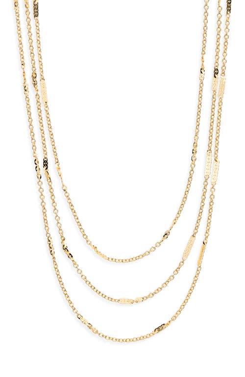 Panacea Panacea Bar Station Layered Necklace