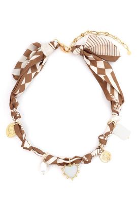 Panacea Panacea Charm Scarf Necklace